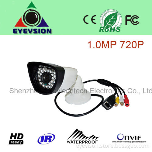 1.0MP CMOS HD (720P) IP IR Bullet Security Camera (EV-IP6010050-IR-H)